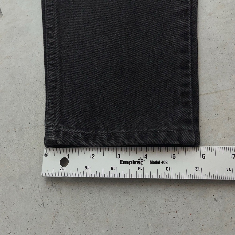 Vintage 90s Levi's 521 Tapered Fit Jeans Womens 10 Dark Brown Denim Size 27x27.5 - Picture 15 of 15